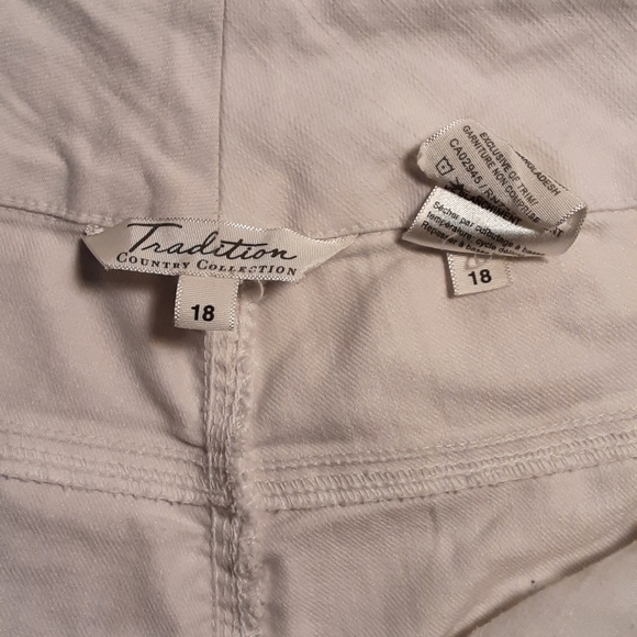 White denim capris - Picture 9 of 9